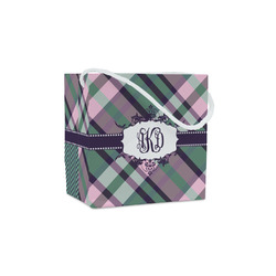 Plaid with Pop Party Favor Gift Bags - Matte (Personalized)