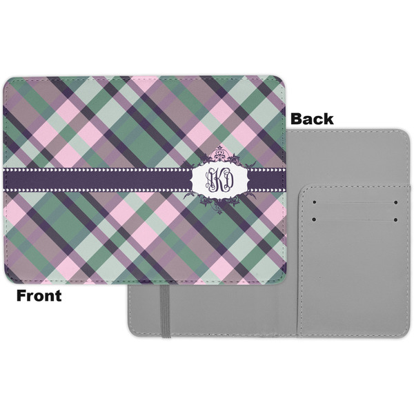 Plaid with Pop Passport Holder - Apvl