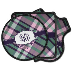 Plaid with Pop Iron on Patches (Personalized)