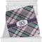 Plaid with Pop Personalized Blanket