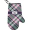 Plaid with Pop Oven Mitt (Personalized)