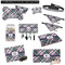 Plaid with Pop Customized Pet Accessories