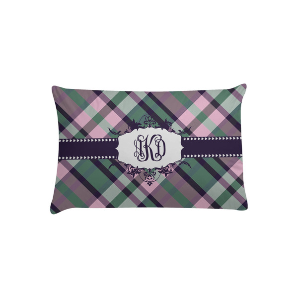 Custom Plaid with Pop Pillow Case - Toddler (Personalized)