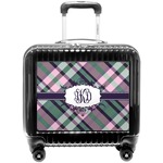 Plaid with Pop Pilot / Flight Suitcase (Personalized)