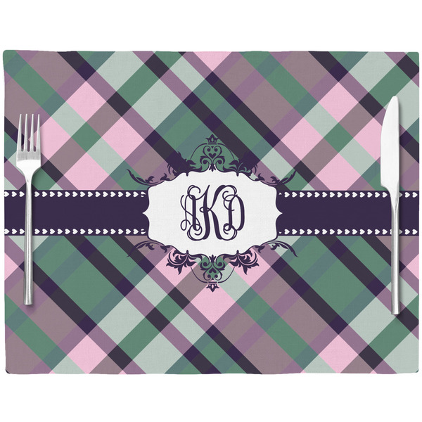 Plaid with Pop Placemat with Props
