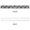 Plaid with Pop Plastic Ruler - 12" - APPROVAL