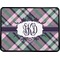 Plaid with Pop Rectangular Car Hitch Cover w/ FRP Insert (Select Size)