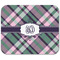 Plaid with Pop Rectangular Mouse Pad - APPROVAL