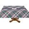 Plaid with Pop Rectangular Tablecloths (Personalized)