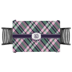 Plaid with Pop Tablecloth - 58"x58" (Personalized)