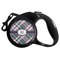 Plaid with Pop Retractable Dog Leash - Medium (Personalized)
