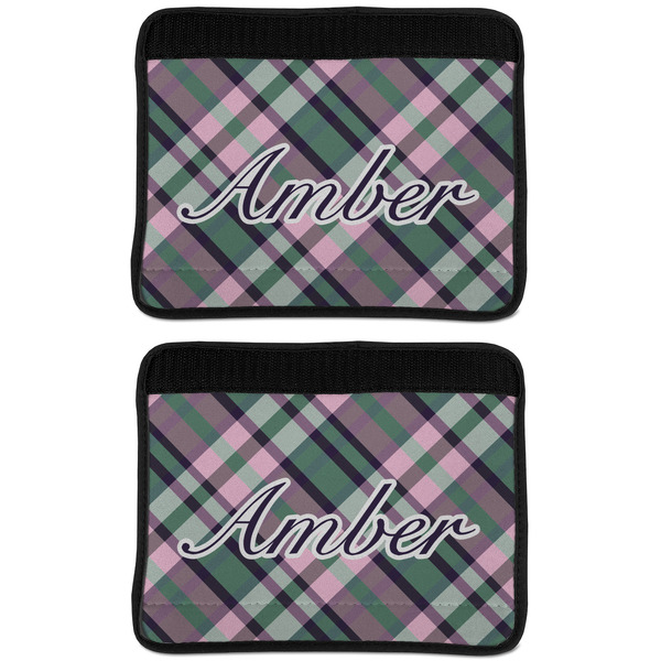 Plaid with Pop Seat Belt Cover (APPROVAL Update)