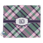 Plaid with Pop Security Blanket - Single Sided (Personalized)