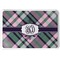 Plaid with Pop Serving Tray (Personalized)