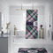 Plaid with Pop Shower Curtain - 70"x83"