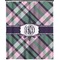 Plaid with Pop Extra Long Shower Curtain - 70"x84" (Personalized)