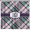 Plaid with Pop Shower Curtain - 71" x 74" (Personalized)