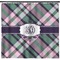 Plaid with Pop Shower Curtain (Personalized) (Non-Approval)