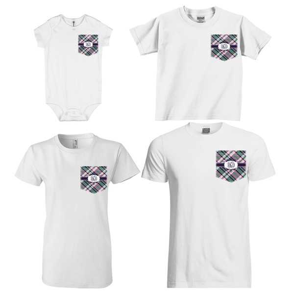 Plaid with Pop Sized Pockets on Various Products