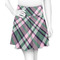 Plaid with Pop Skater Skirt - 2X Large