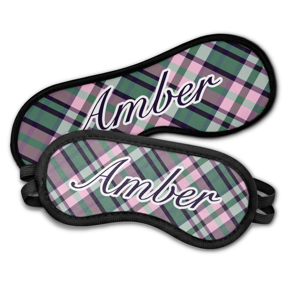 Plaid with Pop Sleeping Eye Masks - PARENT