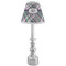Plaid with Pop Small Chandelier Lamp - LIFESTYLE (on candle stick)