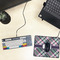 Plaid with Pop Small Gaming Mats - LIFESTYLE
