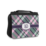 Plaid with Pop Toiletry Bag - Small (Personalized)