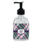Plaid with Pop Glass Soap & Lotion Bottle - Single Bottle (Personalized)