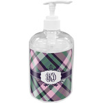 Plaid with Pop Acrylic Soap & Lotion Bottle (Personalized)