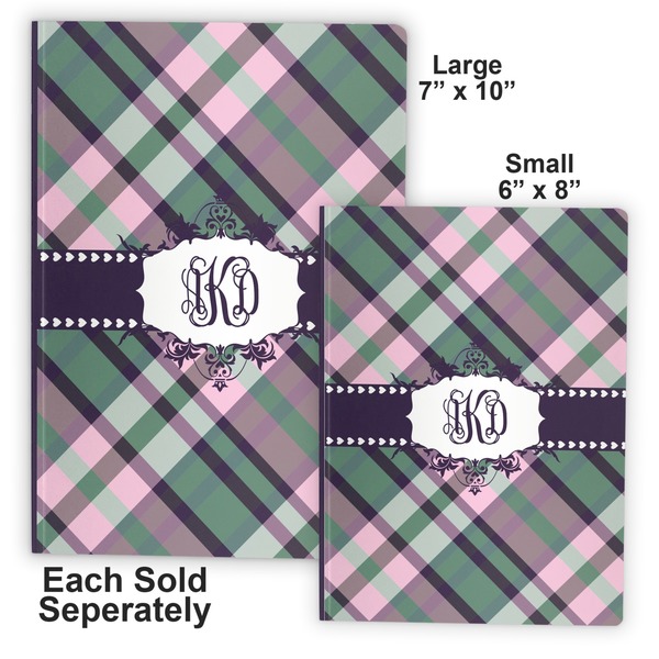 Plaid with Pop Soft Cover Journal - Compare