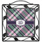Plaid with Pop Square Trivet (Personalized)