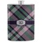 Plaid with Pop Stainless Steel Flask (Personalized)