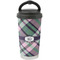 Plaid with Pop Stainless Steel Travel Cup