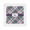 Plaid with Pop Cocktail Napkins (Personalized)