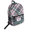 Plaid with Pop Student Backpack (Personalized)