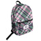 Plaid with Pop Student Backpack (Personalized)