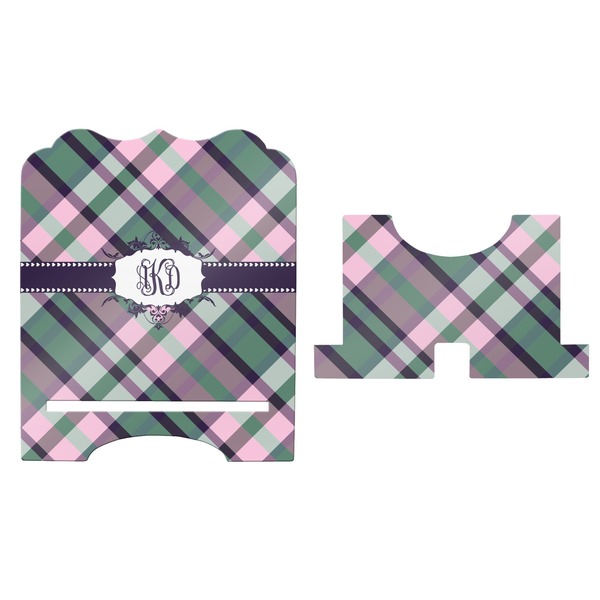 Plaid with Pop Stylized Tablet Stand - Apvl