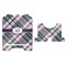 Plaid with Pop Stylized Tablet Stand - Apvl