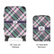Plaid with Pop Suitcase Set 4 - APPROVAL