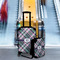 Plaid with Pop Suitcase Set 4 - IN CONTEXT