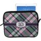 Plaid with Pop Tablet Case / Sleeve - Large (Personalized)