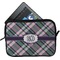 Plaid with Pop Tablet Case / Sleeve - Small (Personalized)