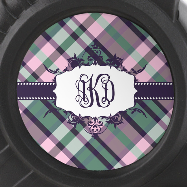 Plaid with Pop Tape Measure - 25ft - detail