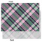 Plaid with Pop Tissue Paper - Heavyweight - Large - Front & Back