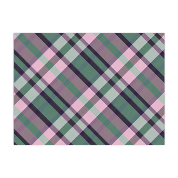 Custom Plaid with Pop Large Tissue Papers Sheets - Heavyweight