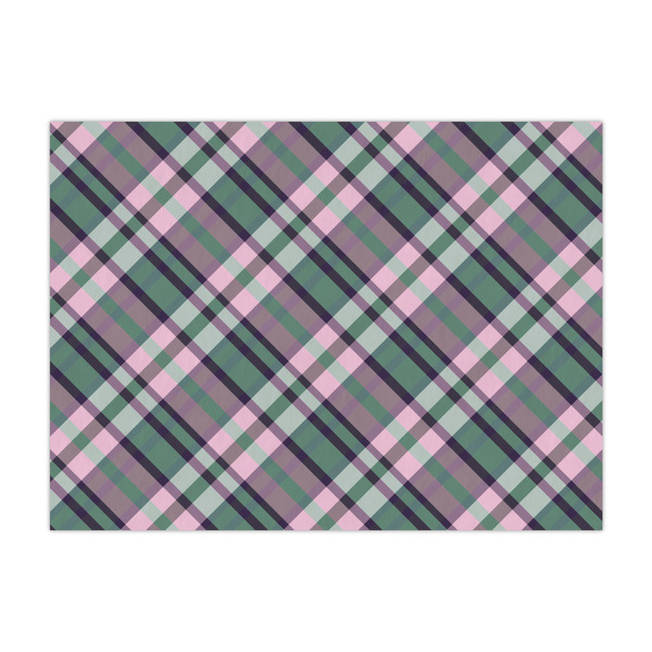 Custom Plaid with Pop Tissue Paper Sheets