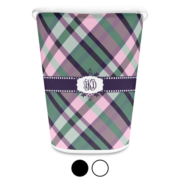 Plaid with Pop Trash Can Aggregate