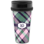 Plaid with Pop Acrylic Travel Mug without Handle (Personalized)