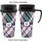 Plaid with Pop Travel Mugs - with & without Handle